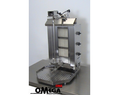 Gas Gyrosgrill Dönergrill 5 Brenner -max. 40 kg KLG 220