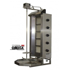 Gas Gyrosgrill Dönergrill 5 Brenner -max. 80 kg KLG 222