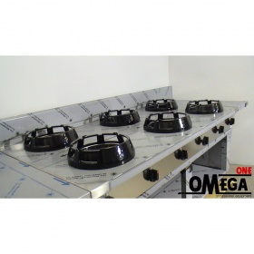 Gas Wok Cooker 6 Burner Wok