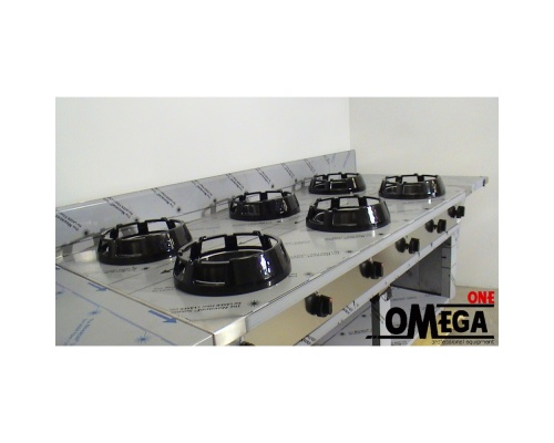 Chinaherd Gas Wok 6 flammig 