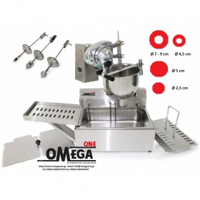 Commercial Mini Doughnut Maker ΙΝΟΧ 1550/1025