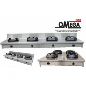 Gas Wok Hob Tabletop 4 Burners