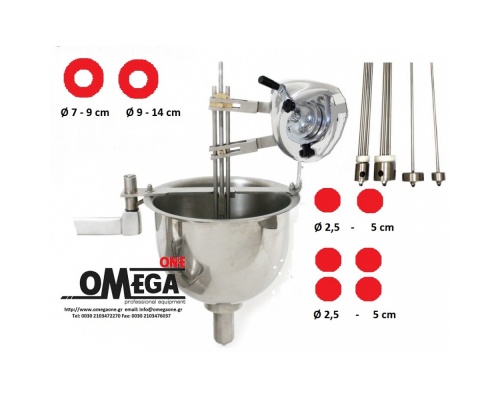 Commercial Manual Operation Donut Machine 7 Ltr (stainless steel) INOX 1990/1031