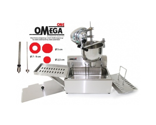 Commercial Mini Doughnut Maker ΙΝΟΧ 1950/1021