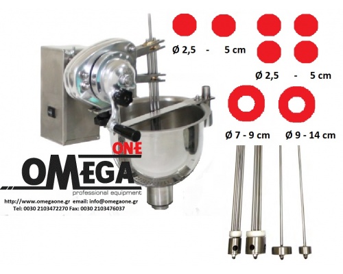 Commercial Electric and Manual Operation Donut Machine 7 Ltr (stainless steel) INOX 2180/1031