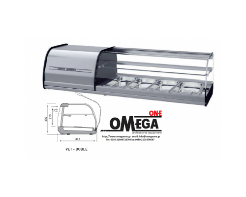 Infrico VET4DP Sushi Display Counters 