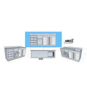 Catering Cupboard Units -Special Constructions Omega One