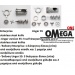 Gekühlter Fleischwolf max 500 Kg/h mit halbautomatischer Hamburgermaschinen-Anwendung Omega Group C/E R32H