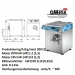 Gekühlter Fleischwolf max 300 Kg/h Omega Group C/E R22 