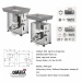 Fleischwolf 750 kg/h Minerva C/E680 N 