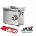 Gekühlter Fleischwolf max 500 Kg/h mit halbautomatischer Hamburgermaschinen-Anwendung Omega Group C/E 32SRH