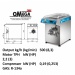 Gekühlter Fleischwolf max 500 Kg/h Omega Group C/E R32