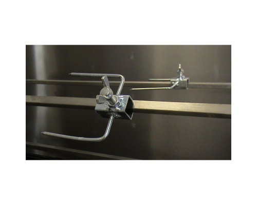 Charcoal chargrill with rotating spits - 3 Spits - without base  -Unbeatable Prices / Omega One