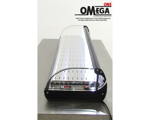 Sahara Heated Display Merchandiser dim. 1190×395×270 mm 