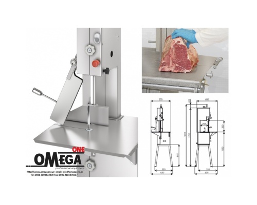 C/E 205 Floor Standing Meat Bandsaws 