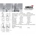 C/E 243F and C/E 243P  Floor Standing Meat Bandsaws