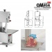 A/E 155 Table Top Meat Bandsaws