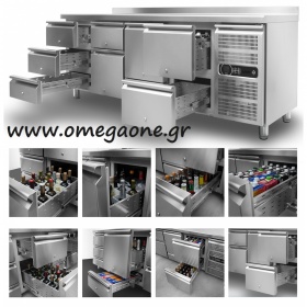 Stainless Steel Drawers Type Q4/Q5/Q6/Q7, D4/D5/D6/D7, and Doors Type PA6/PAT6/PB6/PBT-6,Series 60