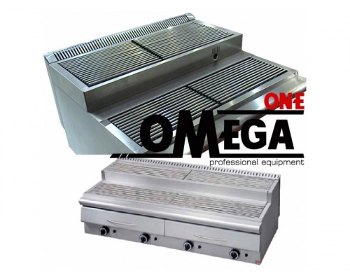 Double Gas Vapour Chargrill 1000x630x340 mm 