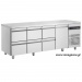 Refrigerated Counters with 6 Drawers & 1 Door dim. 2240x700x870 mm 