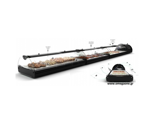 Self-Service CSS/L Heated Display Bain Marie