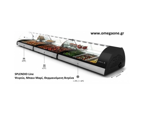 SPLENDID SAHARA Countertop Hot Food Display 