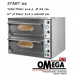Start 66 Double Deck Electric Pizza Oven 6+6 x ‎Ø 33 cm