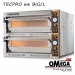 Elektro Pizzaofen 2 Backkammer 6+6 x ‎Ø 36 TLD 66 BIG/L 