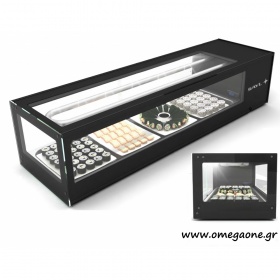 Sushi-Kühlaufsatzvitrine VTLG Omega One