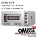 RG4 Single Deck Gas Pizza Oven 4 x ‎Ø 30
