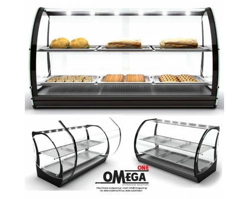 HONDA Counter top heated display dim. 1100x510x635 mm 