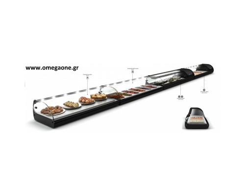 STANDARD SAHARA Countertop Heated Display Cases 