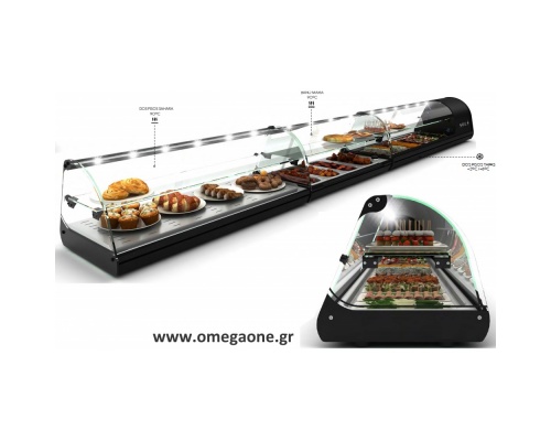 DOS PISOS SAHARA Countertop Heated Display Cases 