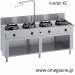 Special Wok with Water Tap -4 Burners