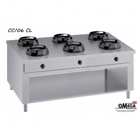 Chinese Wok Cooker 6 Burner