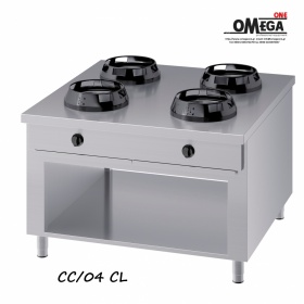 Chinese Wok Cooker 4 Burner