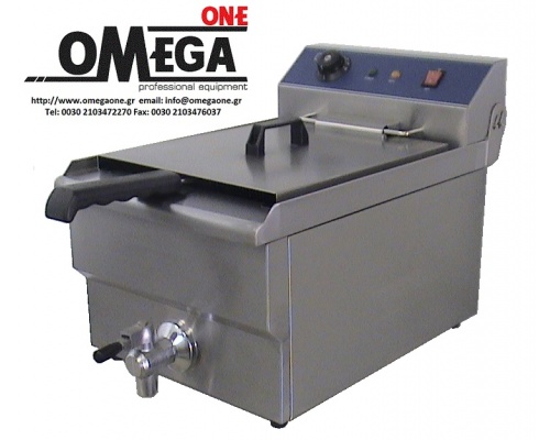 16 Litre Single Tank Electric Fryer 220V
