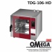 Ζαχαροπλαστικής -5 λαμαρίνες 400x600 mm Κυκλοθερμικός Αερίου Combi Direct Steam Πάνελ Αφής Αυτόματη Πλύση PLUS TDG-605-HD
