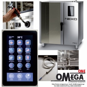 NEXO NDE-110-HS Electric Convection and Direct Steam Oven for Gastronomy 10 GN 1/1
