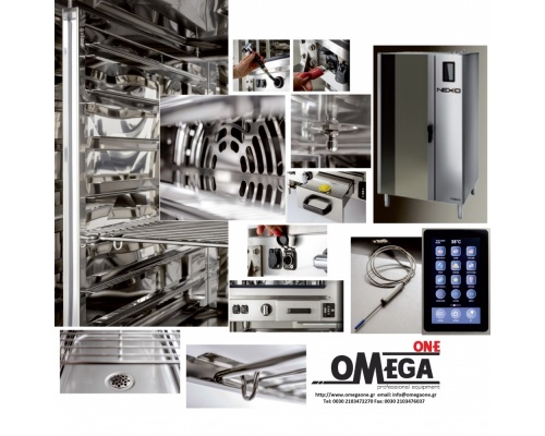 NEXO NDE-107-HS Electric Convection and Direct Steam Oven for Gastronomy 7 GN 1/1
