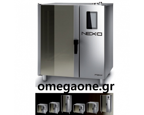 Φούρνος Μαγειρικής -10 GN 2/1 Κυκλοθερμικός Ηλεκτρικός Combi Direct Steam Πάνελ Αφής Αυτόματη Πλύση, NEXO NDE-210-HS