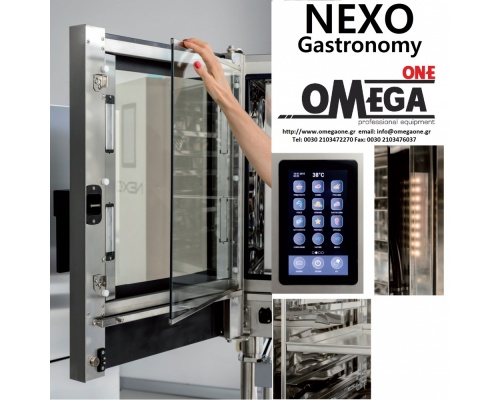 NEXO NDE-107-HS Electric Convection and Direct Steam Oven for Gastronomy 7 GN 1/1