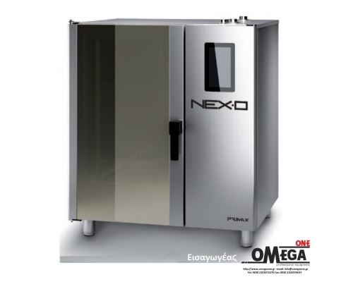 PRIMAX 10 GN 2/1 Gas Combination Oven with boiler NEXO NBG-210-HS