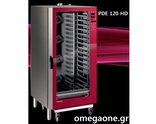 Φούρνος Μαγειρικής -20 GN 1/1 Κυκλοθερμικός Ηλεκτρικός Combi Direct Steam Prof Line PDE-120-ΗD
