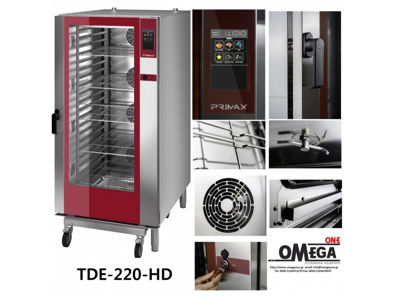 20 Gn 2 1 Gas Convection And Direct Steam Countertop Gas