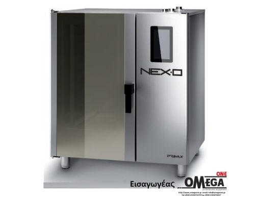 Μαγειρικής -10 GN 2/1 Κυκλοθερμικός Αερίου Combi Direct Steam Πάνελ Αφής NEXO NDG-210-HS