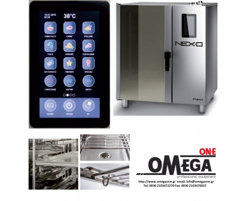 Elektrische Konditorei backofen 6 blech 400x600 mm NEXO NDE-606-HS
