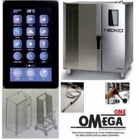 PRIMAX NEXO NDE-220-HS Electric Convection and Direct Steam Touch panel Oven for Gastronomy 20 GN 2/1 