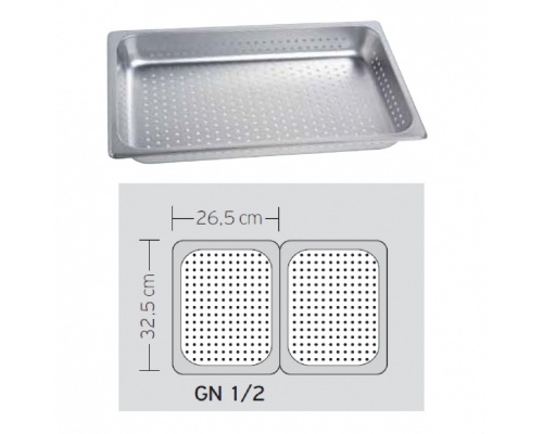 1/2 Perforated Gastronorm Container GN