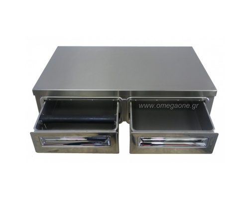 Stainless Steel Coffee Grounds Drawer